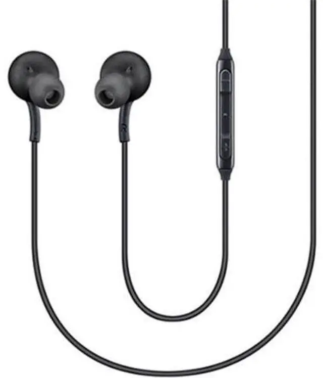 Alt view image 7 of 7 - 2025 New in-Ear Earbuds Stereo Headphones for Galaxy Z Fold6 S24 S23 S22 S21 S20 Note 10 10 with Microphone and Volume Remote Type-C Connector-Black