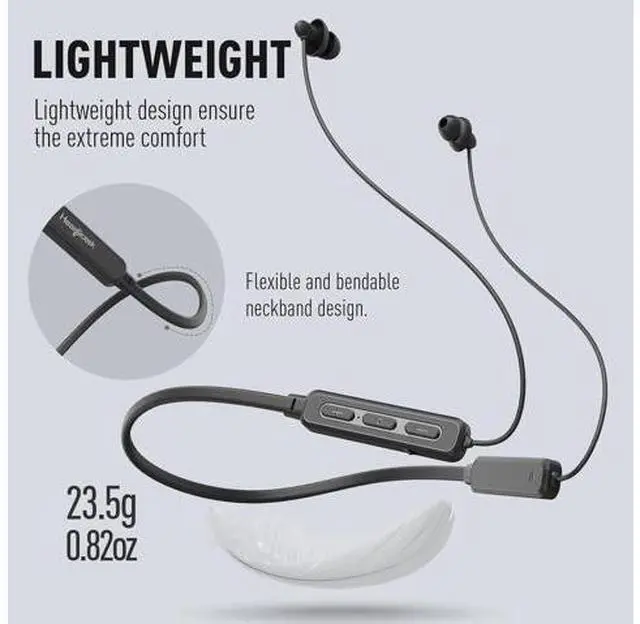 Alt view image 3 of 7 - Wireless Headphones Bluetooth 5.4 Sleep Soft and Lightweight in-Ear Earbuds for Sleeping 25+Hour Playtime Ideal for Side Sleepers Relaxing Meditating