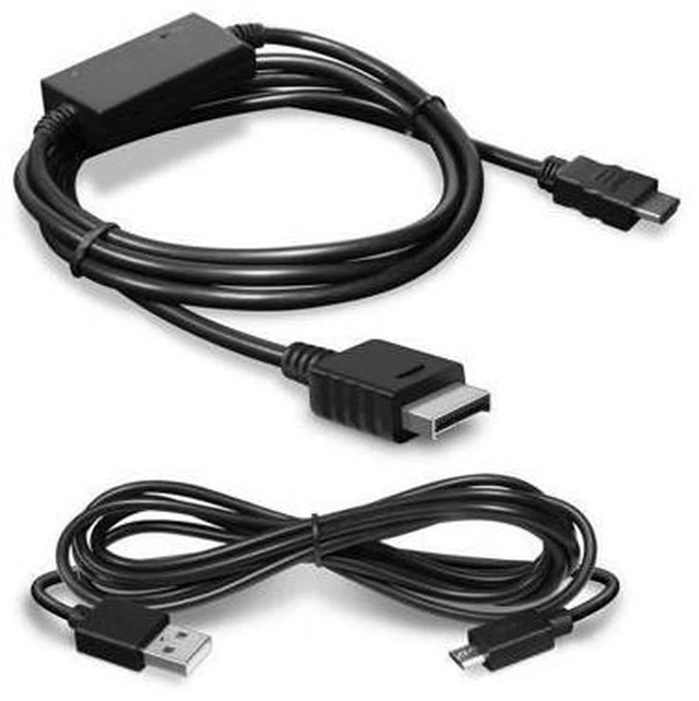 Alt view image 5 of 5 - HDTV Cable for PS1/PS2 Retro Gaming HDMI Adapter for PlayStation 1 & 2 (Phat & Slim) Plug & Play Classic Games in 720p on Modern HDTVs Clear Video & Audio - Component Video Supported