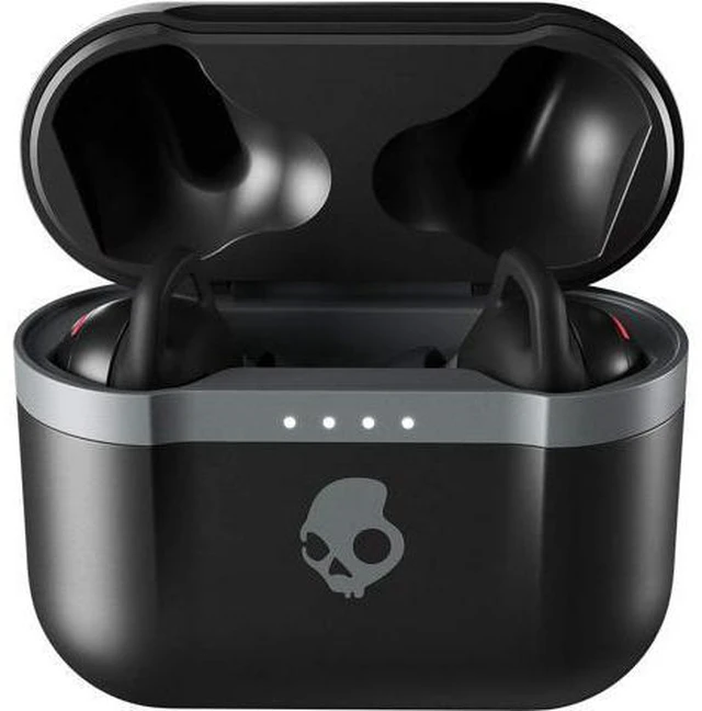 Alt view image 7 of 7 - Indy Evo in-Ear Wireless Earbuds 30 Hr Battery Microphone Works with iPhone Android and Bluetooth Devices - Black