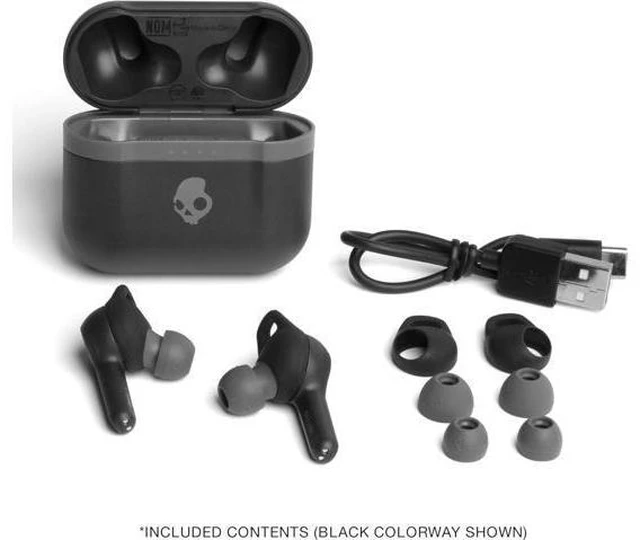 Alt view image 6 of 7 - Indy Evo in-Ear Wireless Earbuds 30 Hr Battery Microphone Works with iPhone Android and Bluetooth Devices - Black