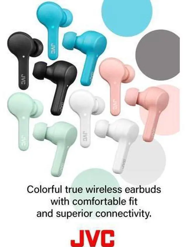 Alt view image 4 of 7 - Gumy Truly Wireless Earbuds Headphones Bluetooth 5.0 Water Resistance(IPX4) Long Battery Life (up to 15 Hours) - HAA7TB (Black) Small