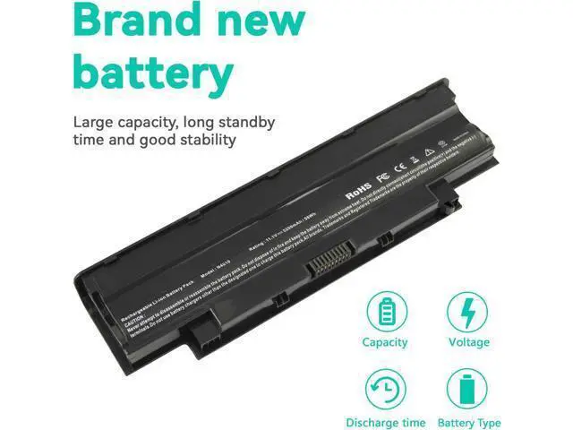 Alt view image 5 of 7 - Fancy Buying J1KND Laptop Battery for Dell N5050 N5010 N5030 N5040 N7010 N7110 N4010 N4110 M5030 M5010 M5110, Vostro 3450 3550 3750 3550N