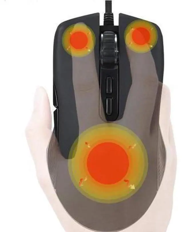 Alt view image 2 of 7 - USB C Heated Mouse Pro All Type-C Device Computer Port Mouse Hand Warmer (Includes ONE Standard USB Adapter)