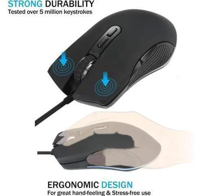 Alt view image 4 of 7 - USB C Heated Mouse Pro All Type-C Device Computer Port Mouse Hand Warmer (Includes ONE Standard USB Adapter)