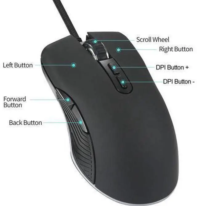 Alt view image 5 of 7 - USB C Heated Mouse Pro All Type-C Device Computer Port Mouse Hand Warmer (Includes ONE Standard USB Adapter)