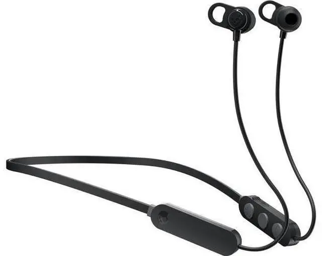 Main image of Jib+ Wireless Earbuds Bluetooth Headphones Up to 6 Hours Battery Noise Isolating Fit Water Resistant Microphone for iPhone Android Convenient Collar and 3 Ear Gel Sizes - Black