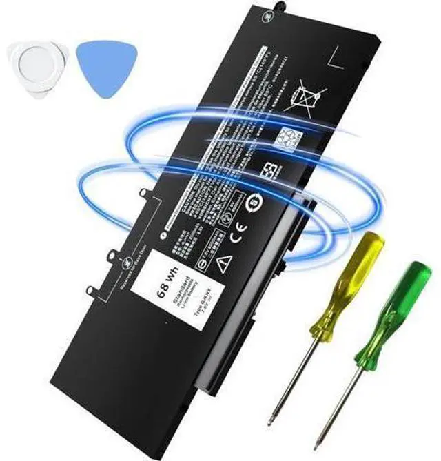 Main image of 68Wh GJKNX Laptop Battery Compatible with Dell Latitude 5480 5490 5580 5590 5491 5280 5495 5591 5288 5488 5290 E5480 E5580 E5490 E5590 Precision 3520 3530 7.6V 5YHR4 451-BBZG GD1JP DY9NT