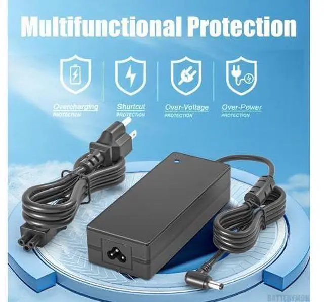 Alt view image 6 of 6 - 15.6V 7.05A 110W AC Adapter Charger Compatible with Panasonic-Toughbook FZ-55 CF-54 CF-54C CF-53 CF-52 CF-52R CF-33 CF-31 CF-19 CF-D1 CF-AA5713A M2 CF-AA5713A M1 Toughbook Laptop Power Cord