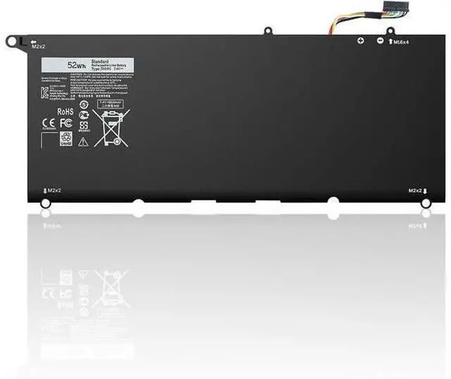 Alt view image 6 of 7 - JD25G 9343 9350 Laptop Battery Replacement for Dell XPS 13 XPS13 13D XPS13D 13-9343 13-9350 13D-9343,90V7W 090V7W 0DRRP 0RWT1R RWT1R 0N7T6 P54G 5K9CP JHXPY
