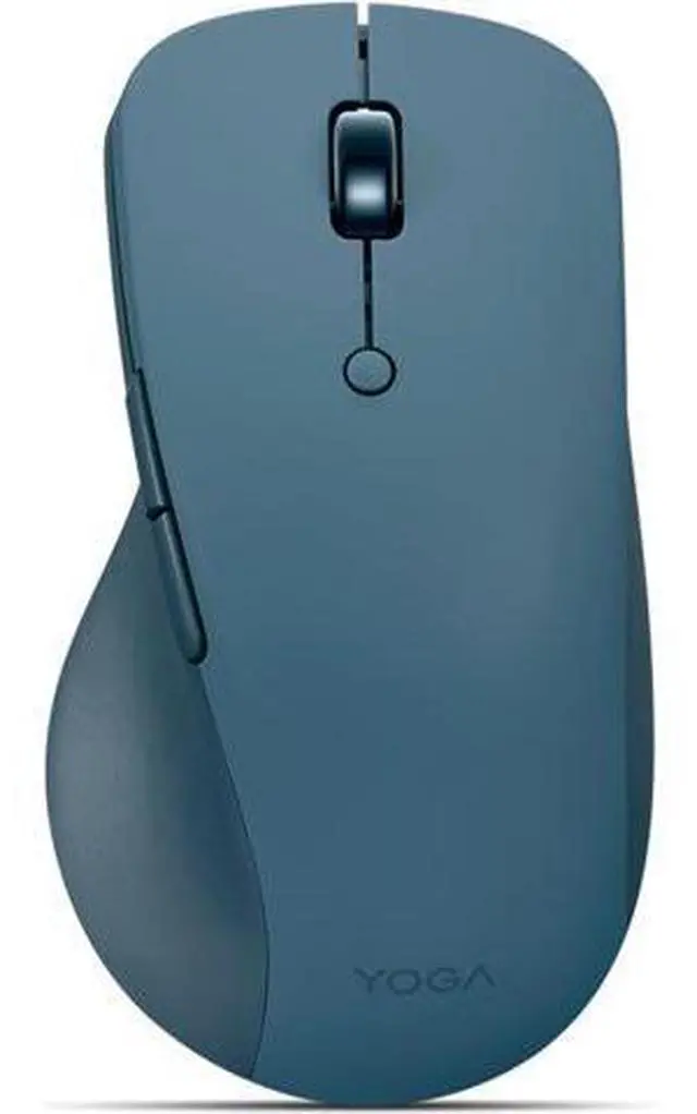 Main image of Yoga Pro Mouse Bluetooth USB-C Rechargable Dual Mode Bluetooth 6 Button Right Handed Design Ergonomic Design Programmable Buttons 2-Way Metal Scroll Wheel Tidal Teal