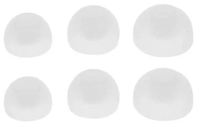 Main image of Ear Tips for SM-R177 Buds2 Earphone Replacement Ear Buds Ear Cap Ear Plug Eartips for Earbuds, 3Pairs(White)