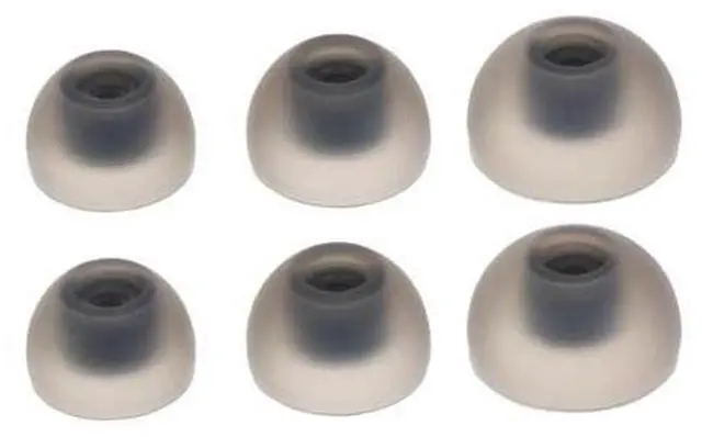Main image of Ear Tips for SM-R177 Buds2 Earphone Replacement Ear Buds Ear Cap Ear Plug Eartips for Earbuds, 3Pairs(Black)