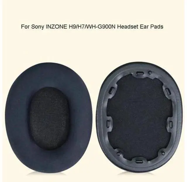 Alt view image 3 of 6 - Durable Ear Pads Ear Cushion for H9/H7/WH-G900N Headphone Earpads Headphone Sleeve Ice Cloth Ear Pads with Buckle