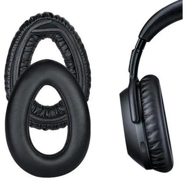 Alt view image 3 of 6 - Elastic Ear Pads Cover for PXC550 Headphone Ear Cushions Sheepskin Earmuff Memory Sponge Ear Cushions Headphone Cover