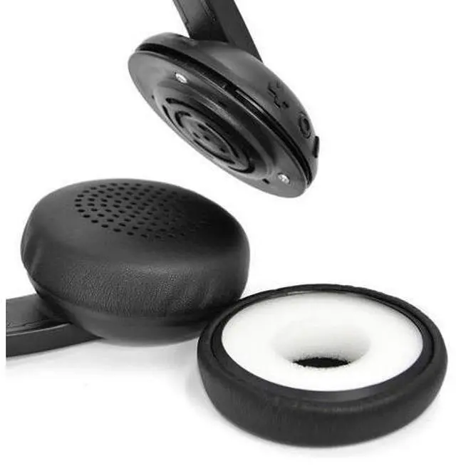 Alt view image 4 of 6 - Replacement Ear Pads for Wireless Headset Parts Leather Cover