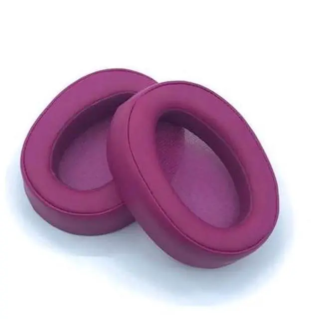 Main image of Easily Replaced Ear Pads Mats for MDR-100AAP 100A H600A Headphone Thicker Foam Covers Sleeves Earpads(Dark Red)