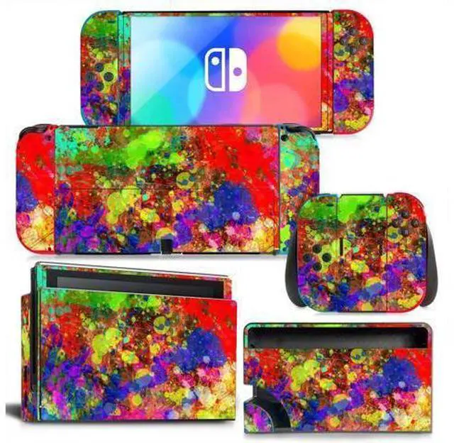 Main image of Printing Skin Sticker Decal for Switch NSConsole Controller Dock Skin Vinyl Protective Film Para Coque(1234)