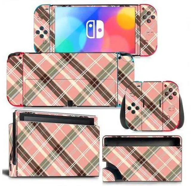 Main image of Christmas Candy Color Skin Sticker Decal for Switch NSConsole Controller Dock Skin Vinyl Para(1202)