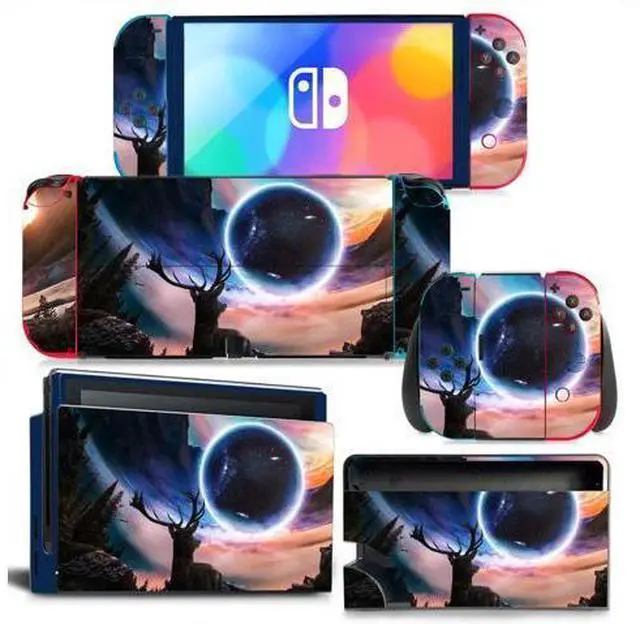 Main image of Weather and Scenery Skin Sticker Decal for Switch NSConsole Controller Dock Skin Vinyl Protective Film(1244)