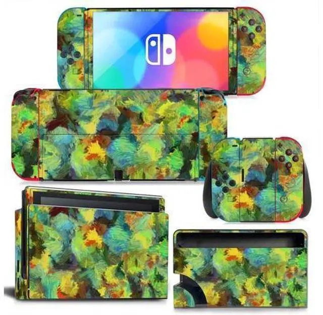 Main image of Printing Skin Sticker Decal for Switch NSConsole Controller Dock Skin Vinyl Protective Film Para Coque(1234)