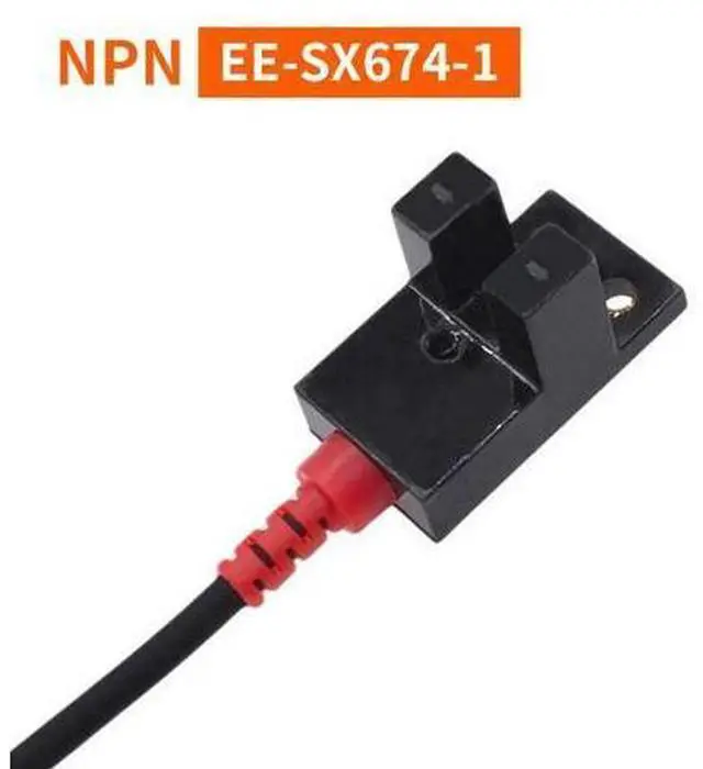 Main image of Photoelectric Switch EE-SX670-1U-slot NPN Induction Sensor with 1m PU Cable Detection Range 5mm(EE-SX674-1)