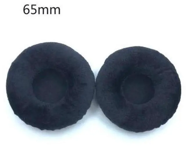 Main image of 2Pieces Comfortable Earpads Cushion 60mm-110mm Headphone Earmuffs(65mm)