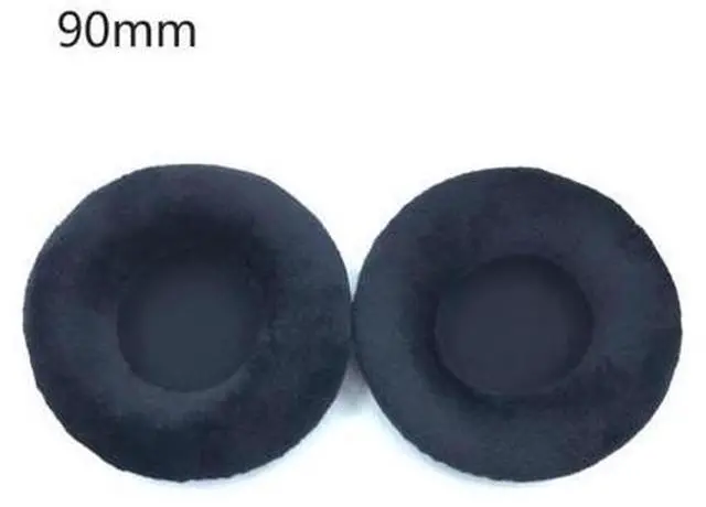 Main image of 2Pieces Comfortable Earpads Cushion 60mm-110mm Headphone Earmuffs(90mm)