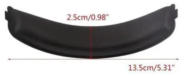 Alt view image 6 of 6 - Headband Cushion for G633 G933 G633S G933S G533 Headphone HeadBeam Sleeves