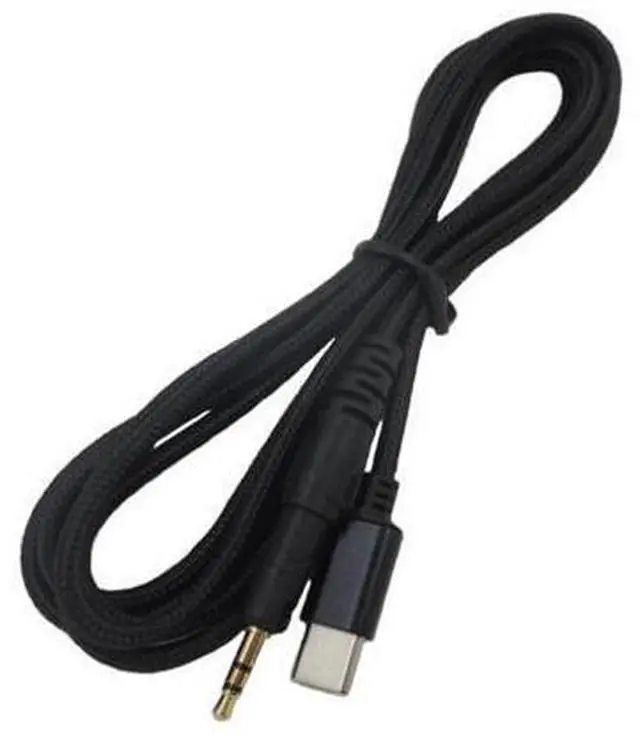 Alt view image 5 of 6 - Aux Cable Type-c To 2.5 mm Cord Earphone for ATH-M40X M50X M60X M70X