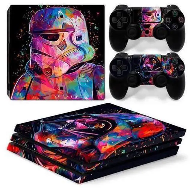 Main image of Star Wars Vinyl Skin Sticker for PS4 Pro Console 2 Controllers Decal Full Film Para Game Accessories(TN-P4Pro-0069)