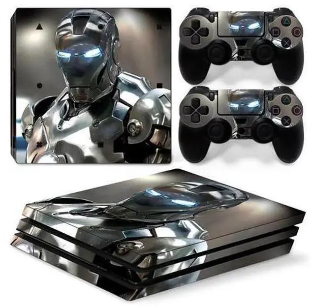 Main image of Iron Man Vinyl Skin Sticker for PS4 Pro Console 2 Controllers Decal Film Para Game Accessories(TN-P4Pro-0985)