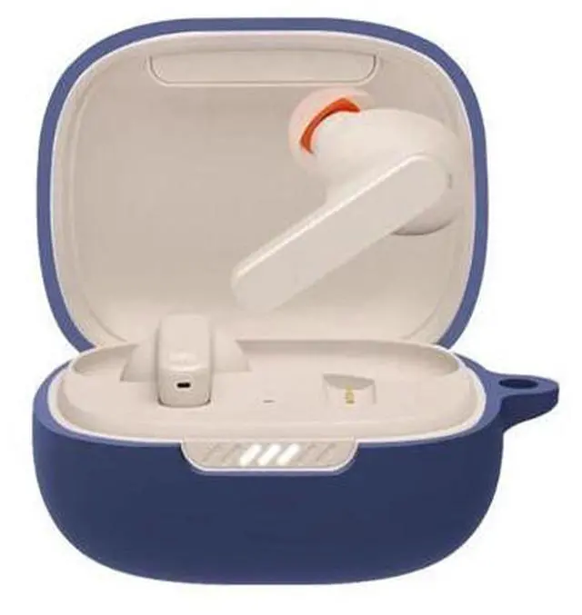 Main image of Soft Silicone Earphone for shell for LIVE Full Protective for Wireless Headset Protective Storage Carrying Pouc(Blue)