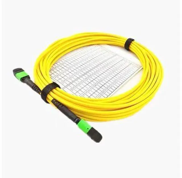 Alt view image 2 of 4 - price single mode fiber patch cable mpo to mpo 8 core male to male with pin mpo connector