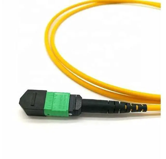 Alt view image 3 of 4 - price single mode fiber patch cable mpo to mpo 8 core male to male with pin mpo connector