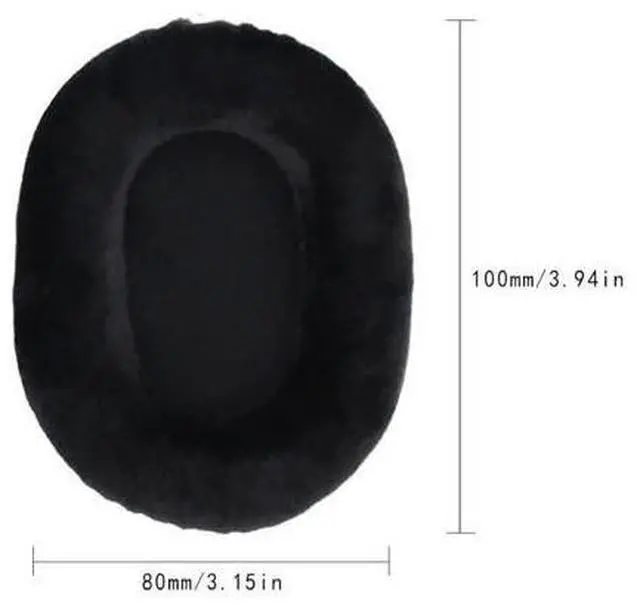Alt view image 5 of 5 - Earphone Earpads forATH M50S M50X Headphone Cover Comfortable to Wear