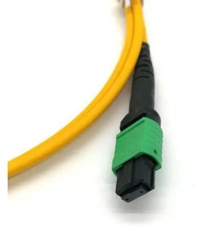 Alt view image 4 of 4 - price single mode fiber patch cable mpo to mpo 8 core male to male with pin mpo connector