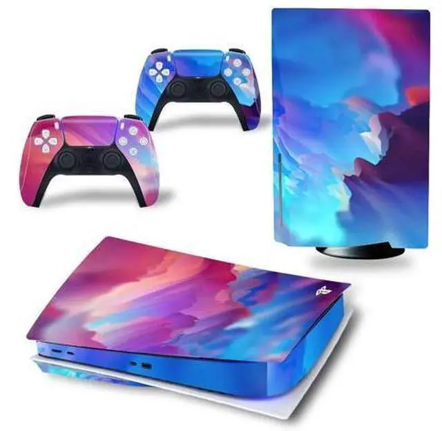 Main image of Game Console Full Protective Film Vinyl Skin Sticker For PS5PS5 Disk Screen Protector Capa Para Handle Stickers(TN-PS5Disk-4150)
