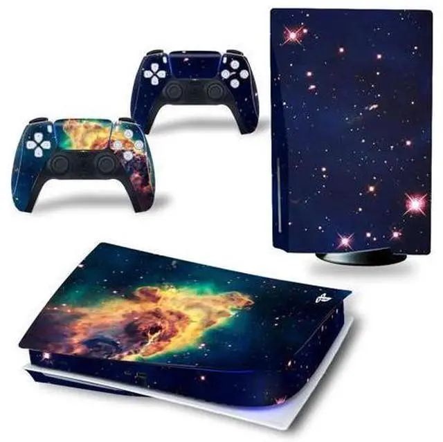 Main image of Game Console Full Protective Film Vinyl Skin Sticker For PS5PS5 Disk Screen Protector Capa Para Handle Stickers(TN-PS5Disk-4152)