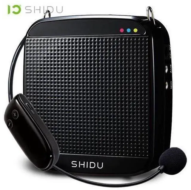 Main image of BONAEVER Wireless Portable Voice Amplifier with UHF Headset Microphone 15W Rechargeable Portable Mini PA Systerm Loudspeaker Speaker for Teachers Fitness In Standructors Yoga Tour Guides