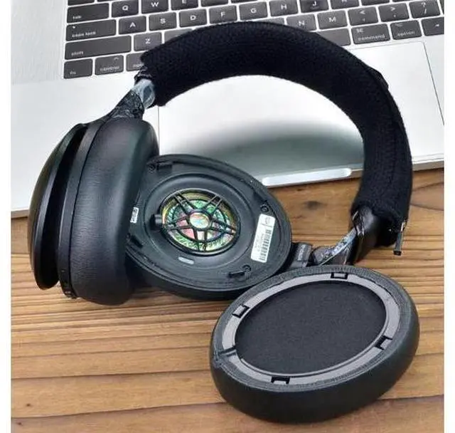 Alt view image 4 of 6 - Protein Ear Pads for RP-HD601N HD605N HD805N Headset Ear Cushions Replacement