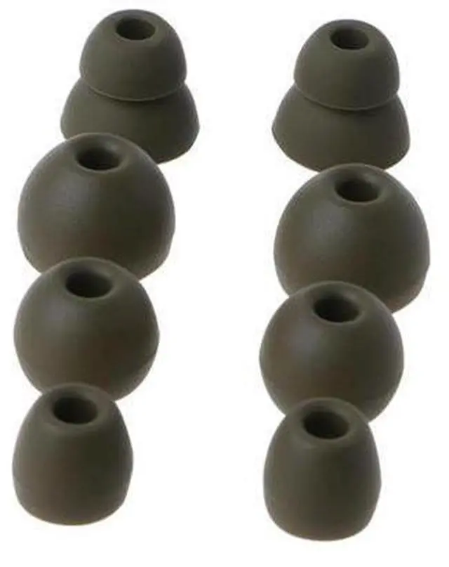 Main image of 4Pair Silicone Earbuds Ear Tips In-Ear Earphone Soft Cover for Power(Green)