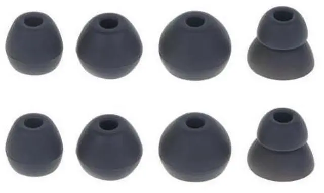 Main image of Earbud Tips Replacement for 2.0 Earbuds,3.8mm/S/M/L 4 Size Silicone Rubber Flexible Ear Tips Buds Wing Tips(for dg)