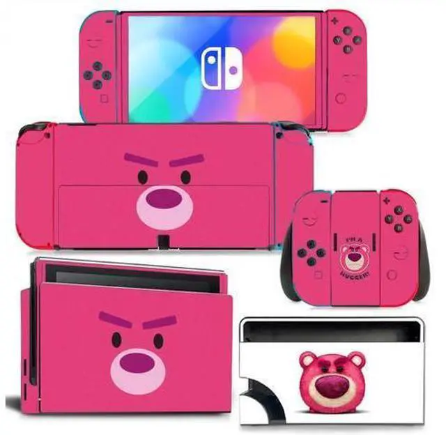 Main image of Winnie the Pooh StellaLou Strawberr Skin Sticker Decal for Switch Console Controller Dock Skin Vinyl(2091)