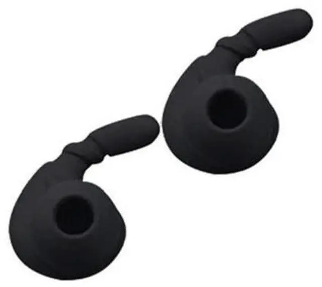 Main image of Lightweight Ear Hook Ear Buds Silicone Ear Buds Gels Eartips Earpads Sports(Black)