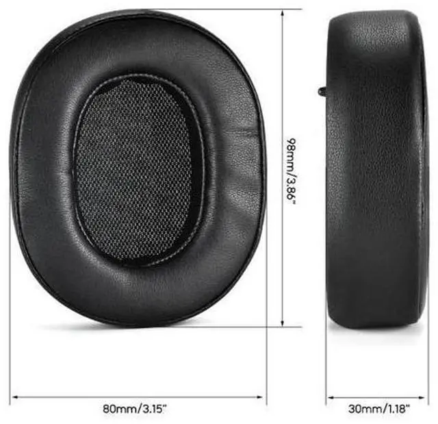 Alt view image 6 of 6 - Soft Earpads for Teufel REAL BLUE NC (2021) Headphone Ear Cushions Elastic Earpads Headphone Memory Sponge Ear Pads