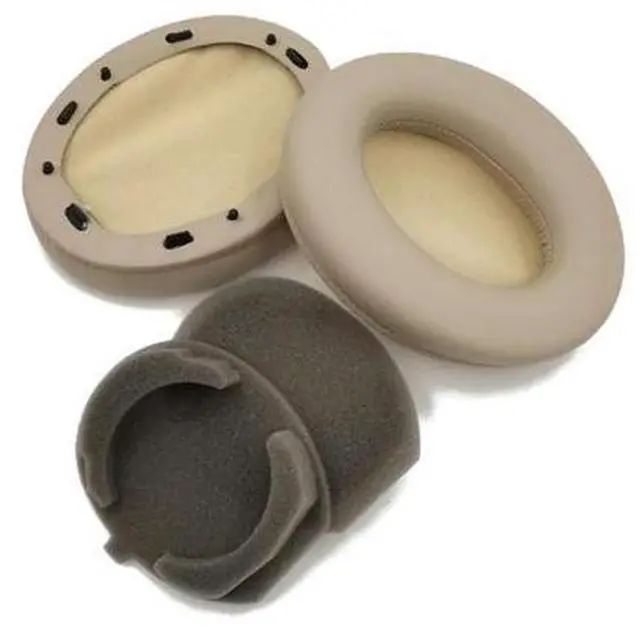 Main image of 1Pair Ear Pads for s-ony- WH-1000XM3 Headphones Elastic Foam Earpads Ear Pads Sponge Cushion Replacement