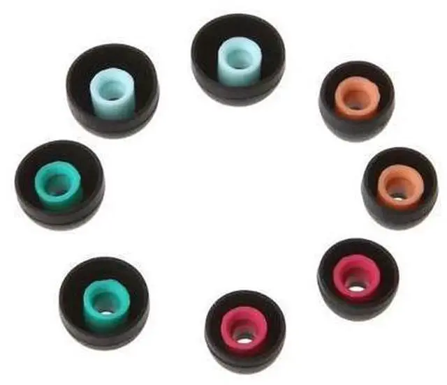 Alt view image 5 of 6 - 4 Pairs(XS/S/for M/L) Silicone Ear Pads Earphone Eartips Suit for 90% In-ear Ear