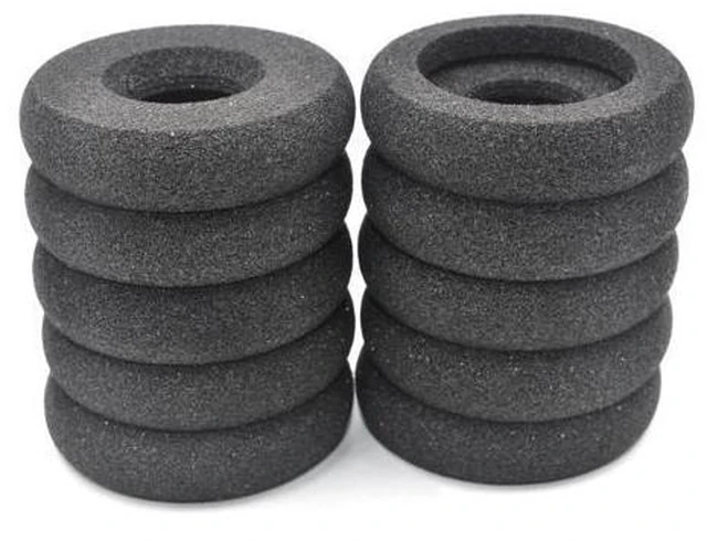 Alt view image 5 of 6 - Soft Foam Ear Pads Ear Cushions for SC60 USB Headphone Sponge Sleeves