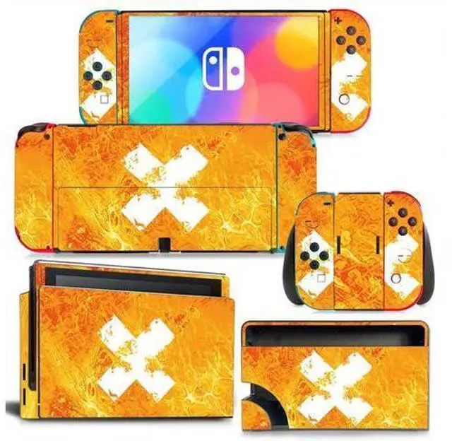 Main image of Christmas Candy Color Skin Sticker Decal for Switch NSConsole Controller Dock Skin Vinyl Para(1218)
